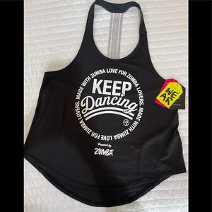 Zumba Fitness, Black, XS tank, women’s